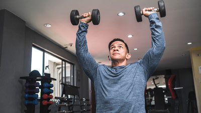 Two dumbbells, five exercises and 24 minutes to add size and strength to your upper body