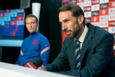 First look at Joseph Fiennes as Gareth Southgate in new Dear England series