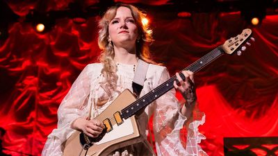 “I didn’t want to go down the route of Fenders or Gibsons – I wanted something that sounds and looks different”: She’s Brian May and Johnny Marr’s new favorite guitarist, but The Last Dinner Party’s Emily Roberts still has imposter syndrome