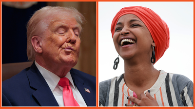 Trump brings back a tired rumor while Rep. Ilhan Omar drops one killer question he’ll never answer