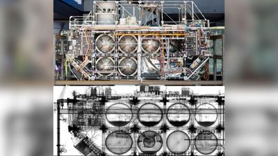 See the metal guts of a satellite in this wild X-ray view | Space photo of the day for Dec. 4, 2025