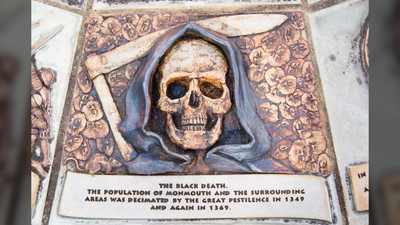 Volcanic eruption triggered 'butterfly effect' that led to the Black Death, researchers find