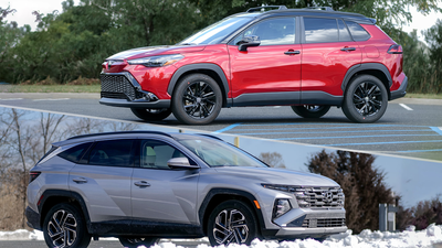 I drove the Hyundai Tucson Hybrid and Toyota Corolla Cross Hybrid for a week — here's the winner