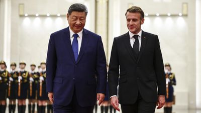 Pandas and ping-pong: Macron ending China visit on lighter note