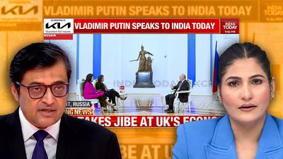 India Today’s ‘100-minute’ interview, Putin-Modi glazing, and ‘bahut strong visuals’