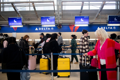 Delta flights resume at major hub after tech outage but travel misery continues for thousands