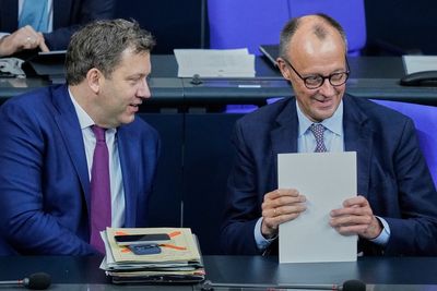 German parliament approves pension package after a rebellion in Merz's party