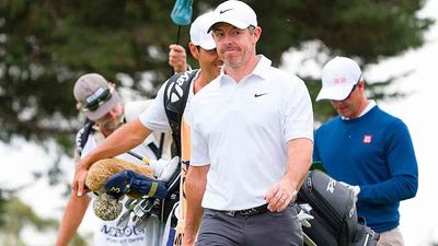 Rory McIlroy Whiffs Shot but Rallies to Make Cut in Australia