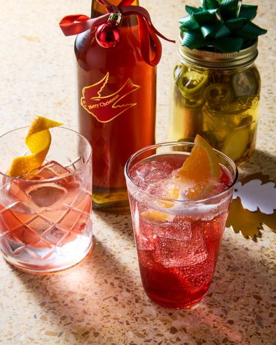 Christmas mixers: Thomasina Miers’ recipes for fire cider and spiced cocktail syrup