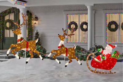 Fans of Home Depot’s giant Christmas decorations are in a feverish race to track them down amid fears of a shortage