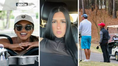 ‘They someone’s husband, dad or even grandpa’: Beverage cart girl records day in the life on job. The golfers don’t realize they are on camera