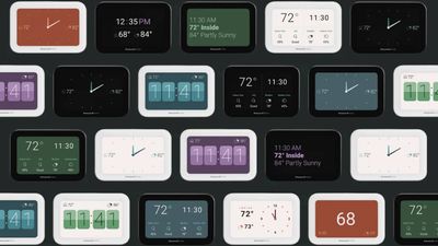 This Honeywell smart thermostat has a cool touchscreen which live streams your video doorbell