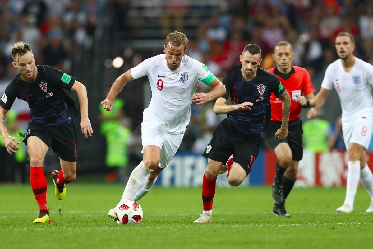 Vivid England Face Croatia In World Cup Opener With Early Group Control At Stake Abstract Digital Art Vivid England Face Croatia In World Cup Opener With Early Group Control At Stake Abstract Digital Art