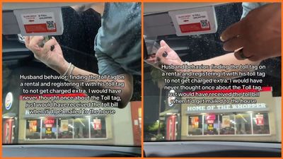 Husband thinks he found genius hack to avoid rental car toll fees, then people who tried it reveal what actually happened