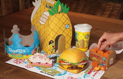 Burger King Unveils Bikini Bottom Feast Ahead of 'SpongeBob' Movie Premiere: Sea the New Menu Lineup