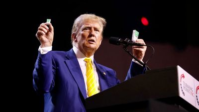 Trump Pulls 'Bidenomics' Tic Tacs Shrinkage Lesson on Infantino During World Cup Draw