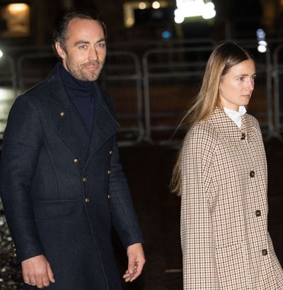 Princess Kate's Sister-in-Law Delivers a Dose of French Fashion to Royal Carol Concert in a Cool-Girl Sézane Suit