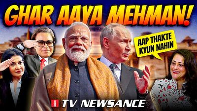 TV Newsance 324 | Putin fever, rupee crash and Parliament dogfight