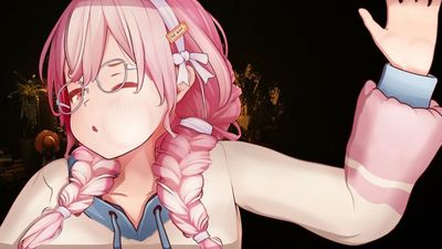 Viral Blender anime girl gets trapped in a banner on X