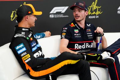 Max Verstappen to go ‘all out’ to beat Lando Norris to title after landing pole