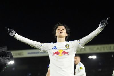 Ao Tanaka’s dramatic equaliser sees Leeds heap more misery on Liverpool