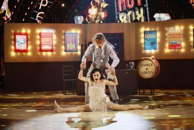 Amber Davies receives perfect score during musicals week on Strictly
