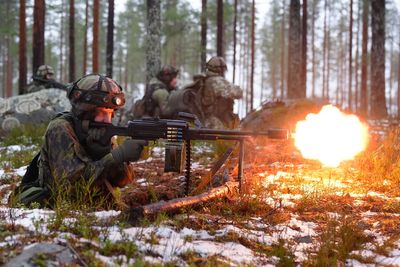 UK troops join Nato exercise as Finland prepares for potential Russian invasion