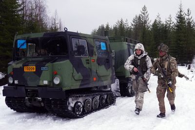 UK troops join Nato exercise as Finland trains for potential Russian invasion