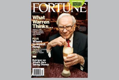 Warren Buffett: Business titan and cover star