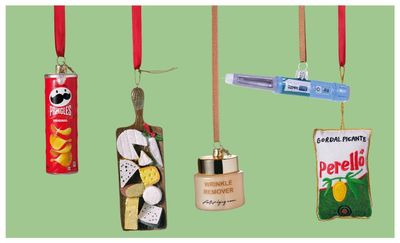Goodbye angels, hello Ozempic needles – what’s behind the boom in bizarre Christmas baubles?