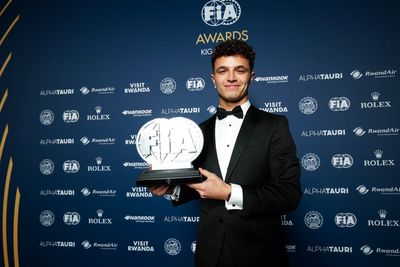When is F1 drivers’ world championship trophy presented?