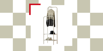 This Open Clothes Rail Idea Is the Perfect Storage for a Guest Bedroom If You Don't Want People Rooting Around In Your Wardrobes