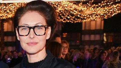 Emma Willis just gave this season's heritage trend an evening-ready spin, which really elevates the whole look