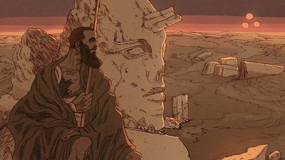 This artist blends traditional European illustration with modern manga