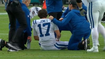 Daniel Jones Had the Saddest Reaction After Suffering Achilles Injury vs. Jaguars