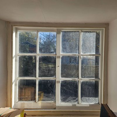 This £8 secondary glazing film has worked wonders on the sash windows in my old cottage — my home is warmer for longer, and I don’t have to wipe away condensation as much
