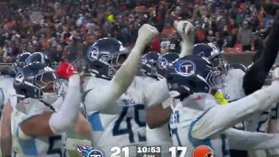 Titans’ Defense Trolls Shedeur Sanders With Signature Celebration After Forcing Turnover