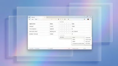 Notepad on Windows 11 can now make Markdown tables — here's how to master it