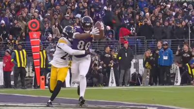 Fans Weren't Buying Rules Analyst's Shaky Explanation of Why Refs Took Away Ravens TD