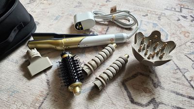 I curled, straightened and diffused my hair with the Shark Glam styler, and I'm ready to give up my Airwrap