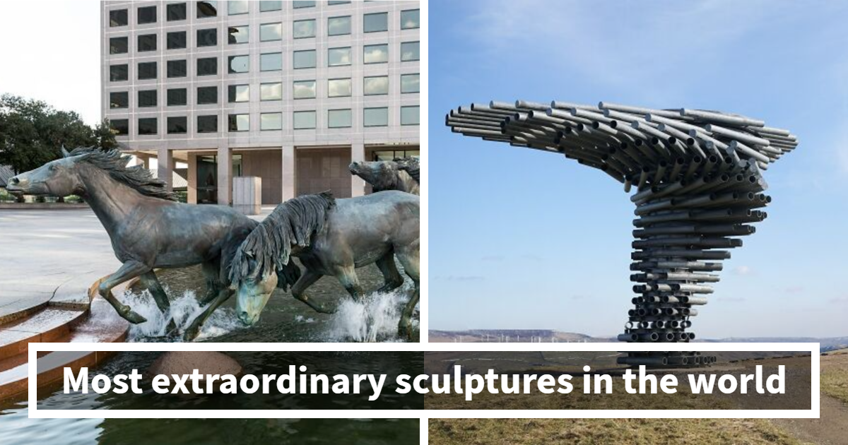 52 Spectacular Sculptures Across The Globe That…