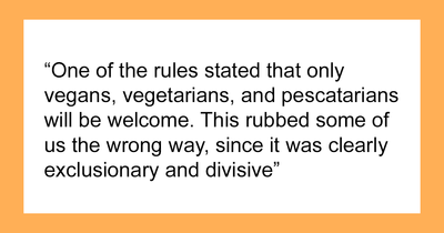 Employee Pushes Back Against Vegan-Only Club And Starts Beef In The Most Literal Way