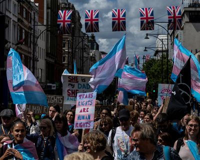 Rules on single-sex spaces pose risk to trans people’s mental health, UK charities say