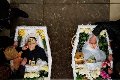 The top AP photos from Ukraine in 2025 show its grief and grit in another year of war
