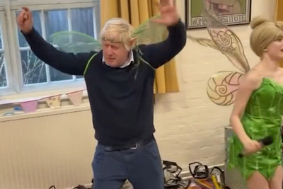 Carrie Johnson shares video of Boris in fairy wings at daughter’s 4th birthday party