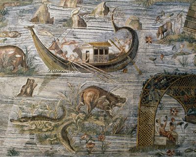 Ancient Egyptian pleasure boat found by archaeologists off Alexandria coast