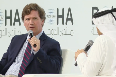 Ted Cruz lights up Tucker Carlson in bizarre AI photo and sexually explicit rant after ex-Fox host buys home in Qatar