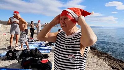 Croatians turn to cold plunges to boost health. Are near-freezing swims good for you?