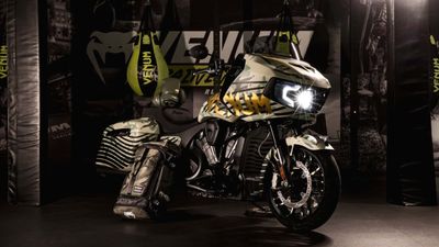 Is Indian’s MMA-Themed Bagger Totally Badass Or Totally Cringe?