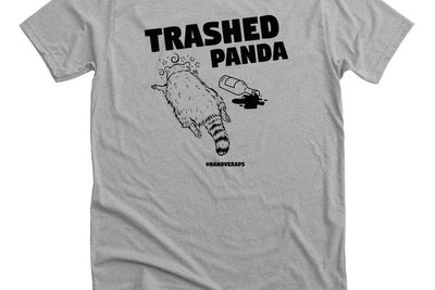 ‘Trashed panda’ to the rescue! Drunk raccoon who ransacked liquor store fundraises for animal shelter with his own line of T-shirts